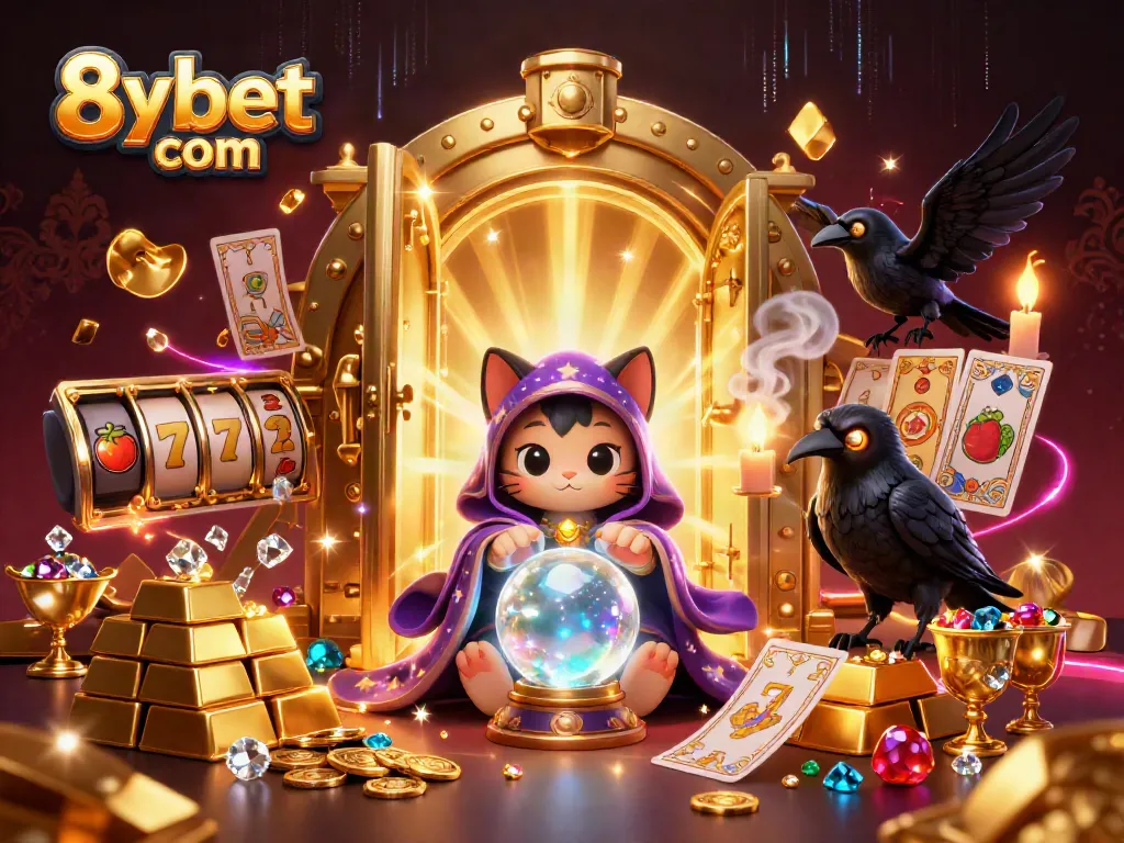 Engage in thrilling casino experiences with 8xbet com, featuring an enchanting mystic scene and dynamic game elements.